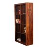 Buy Wooden Furniture Online Alpha Design Bookcase cum Room Divided in Honey Finish