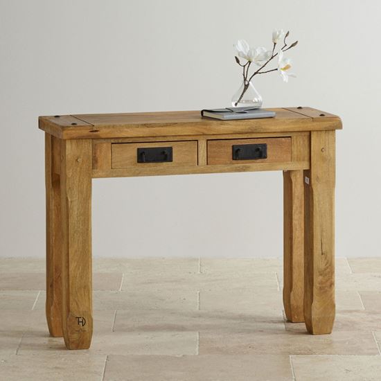 Devi console table with 2 drawers