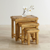 Stool set online, best price wooden stool set of 3 pcs