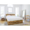 Modern design Harry king bed in solid wood