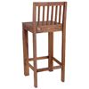 Buy solid wood Bar chair in only stain finish