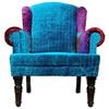 Buy Maharaja Sofa velvet- Buy wing chair online