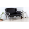 Buy Maharani Sofa in Ragzine and Brasso Fabric for Bedroom furniture 