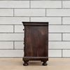 Buy Sheesham Furniture Online Kuber solid wood bedside table in walnut finish