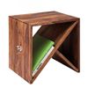 Buy Solid Wood Furniture Online T- cube Wooden End table