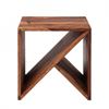 Buy Solid Wood Furniture Online T- cube Wooden End table