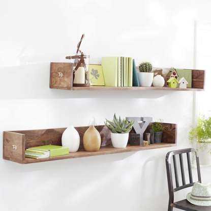 Upto 40% OFF - Buy Wall Rack online in Solid Wood | Furniture Online ...