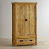 Devi wardrobe with 2 doors 2 drawers for bedroom furniture