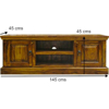 Buy living room furniture Vintage tv cabinet 2 door
