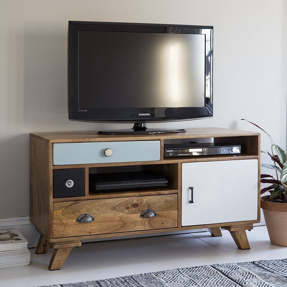 Ran Multi Color Tv Cabinet