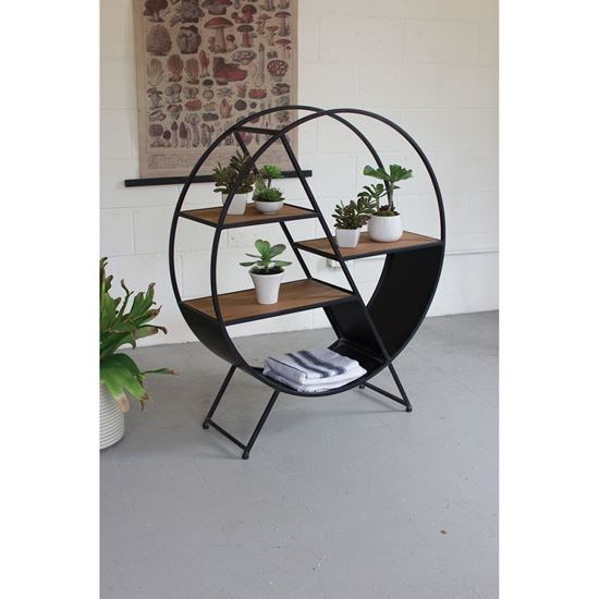 Buy Best Furniture Online Veel Round display unit for dining room furniture