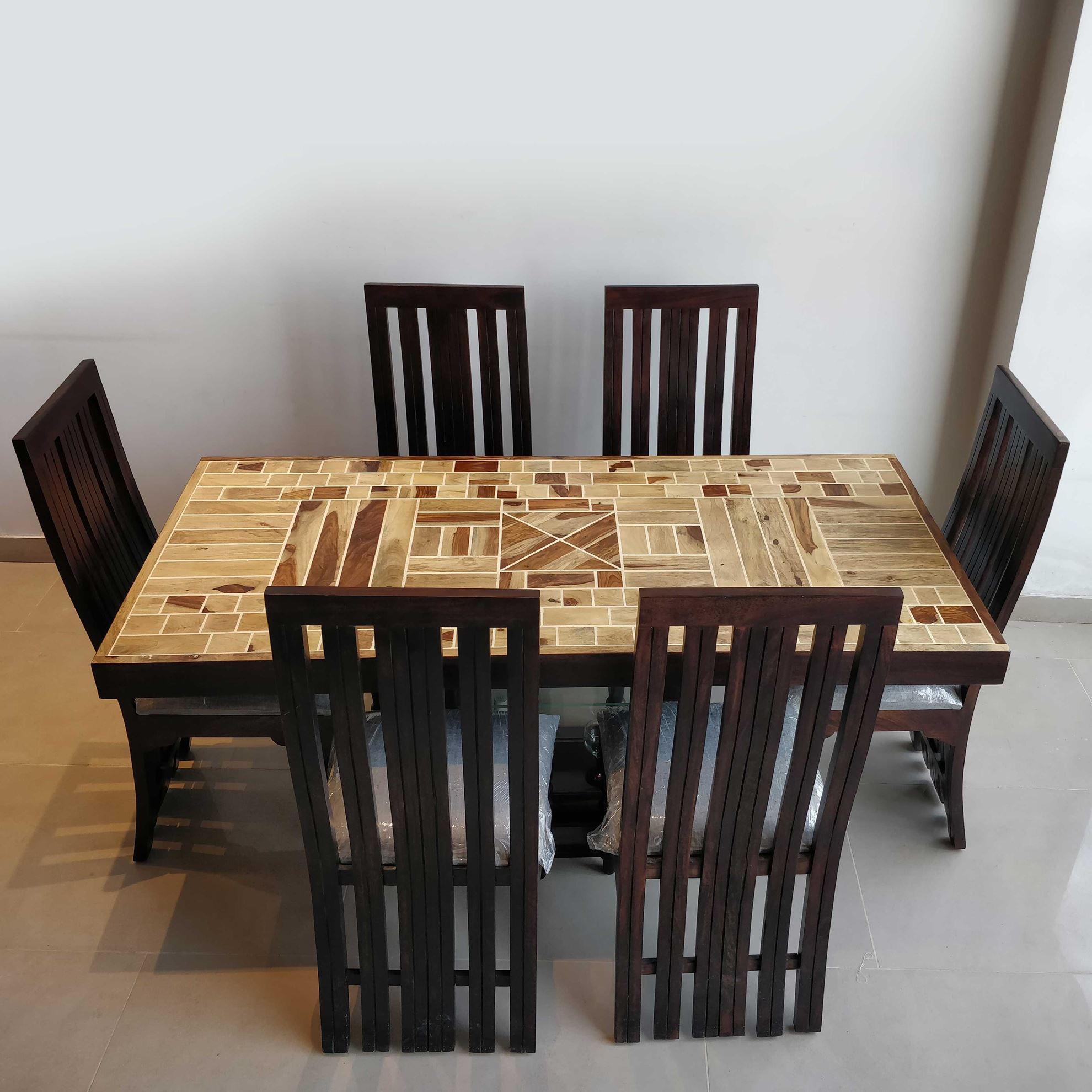 Buy Epoxy Dining Set Online in India | The Home Dekor