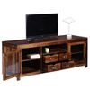 Buy 2 Door 4 Drawer and one open shelf Tv Cabinet for Bedroom furniture online