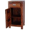 Buy Bedside Cum Cabinet with 1 Door & 1 Drawer for bedroom furniture