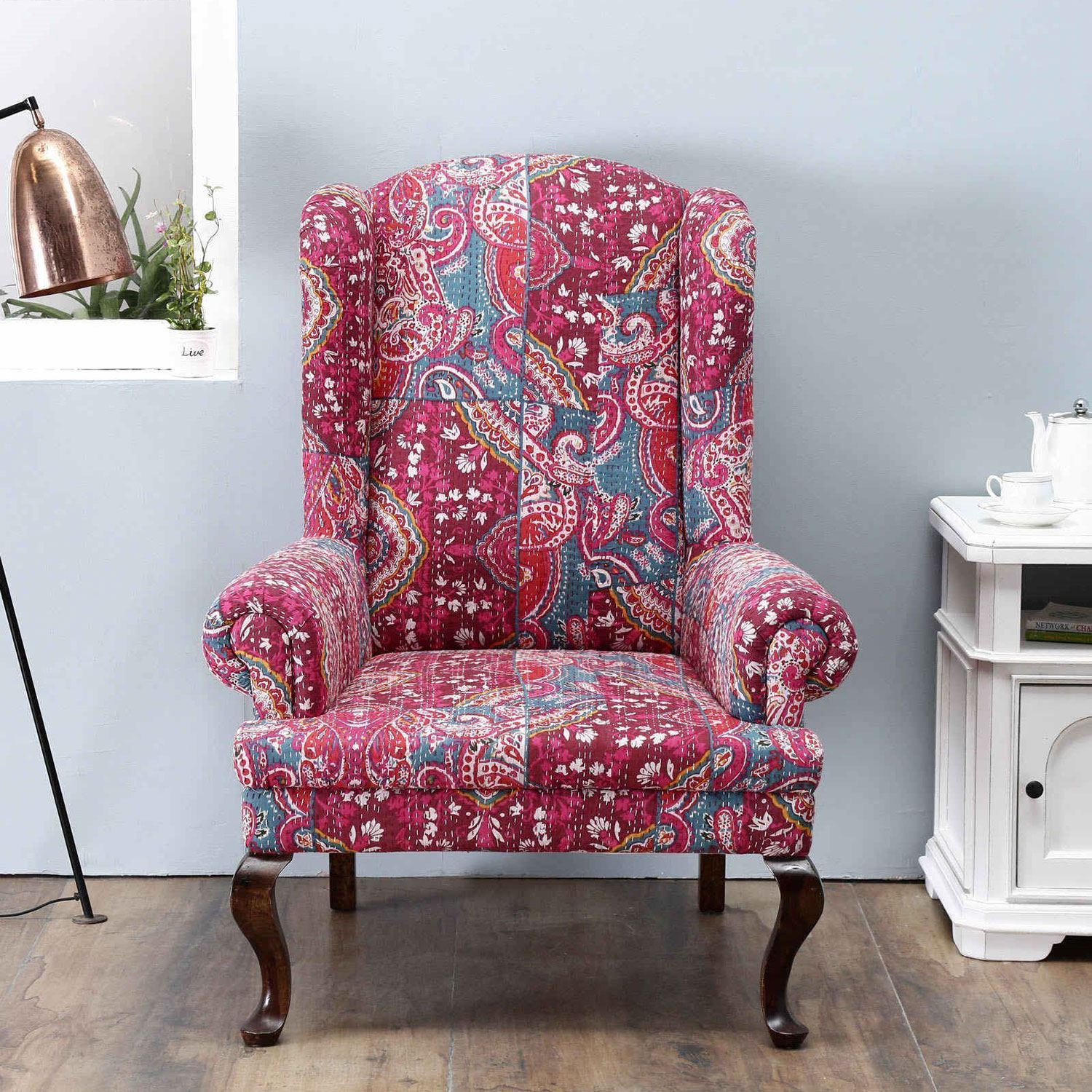 Buy Maharaja Wing Chair Online in India The Home Dekor
