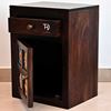 Buy McCindy Bedside table with ceramic tile in door for bedrom furniture