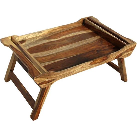 Buy Noah Bed tray TT in solid sheeshm wood