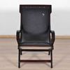 Buy Rambo Relax chair & stool black ragzine for Bed Room Furniture 