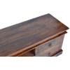 Buy Solid Wood Furniture online Vintage tv cabinet 4 drawers 