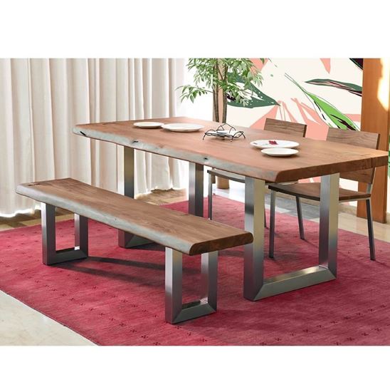 Log family dining set is more ergonomically designed keeping in mind the space available in the modern houses, feasibility, and accessibility of the user.