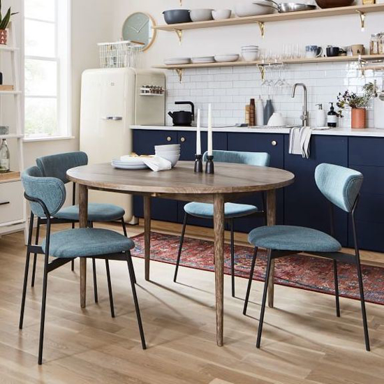 Lowe Extension dining table is a perfect solution to modern consumer needs. This table compliments almost every interior style and theme.