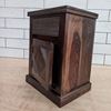 Buy Sheesham Furniture Online Group solid wood bedside table in walnut finish	