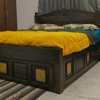 Buy Nawab king size bed for Best Price furniture online