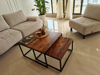 Solid wood coffee table 